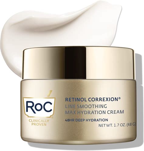 Amazon.com: RoC Retinol Correxion Max Daily Hydration Anti-Aging Face Moisturizer with ...