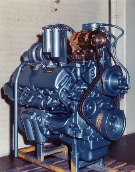 International Harvester V-800 Engine | Photograph | Wisconsin ...