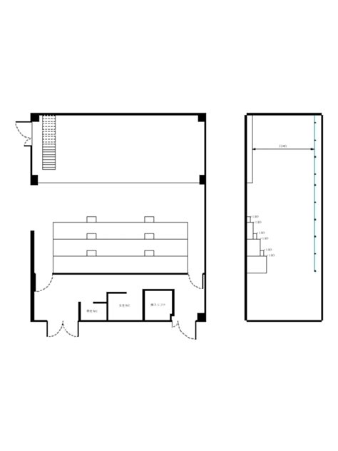 劇場図面2D版 in→dependent theatre 1st | 株式会社ラセンス