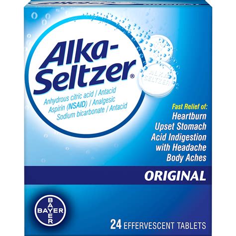 Buy Alka-Seltzer Effervescent Original Tablets at Ubuy India