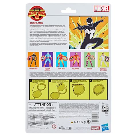 Secret Wars Marvel Legends Spider-Man 6-Inch Action Figure