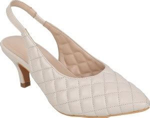 Shuz Touch Women Off White Heels - Buy Shuz Touch Women Off White Heels ...