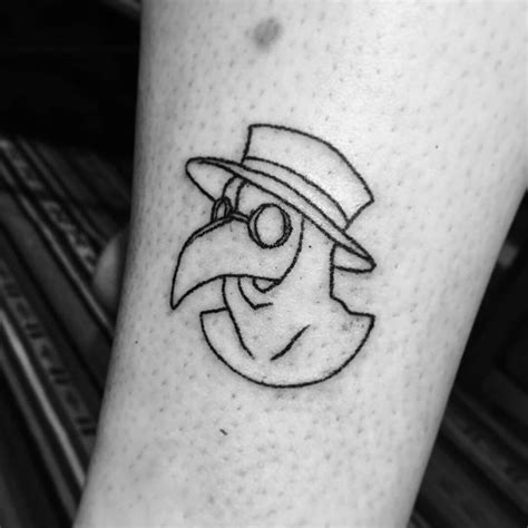 ArtStation - Plague Doctor Tattoo