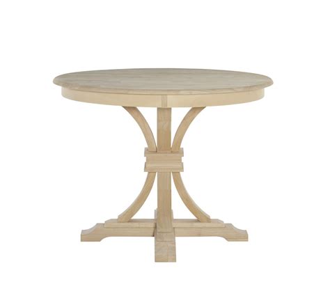 Unfinished Small Round Table at Jason Gibbons blog