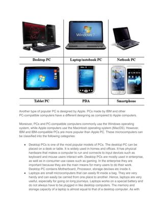Types of Microcomputer 的图像结果