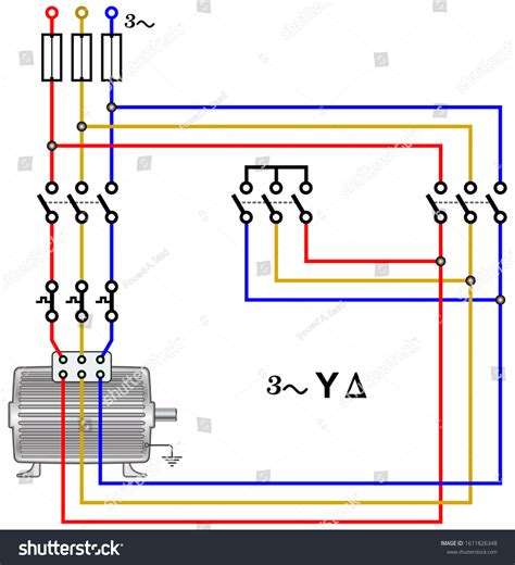 Image result for Three-Phase Motor Connection