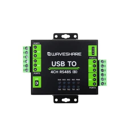 Buy Industrial Isolated USB To 4-Ch RS485 Converter (B), CH344L Chip ...