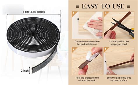 Micron Multipurpose 2mtr. Adhesive Foam Tape Weather Strip for Doors ...