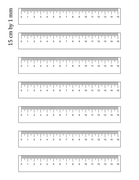 40+ Free Printable Blank Ruler Templates [Word, PDF]