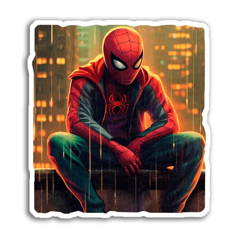 Sad Spider Man – InkStickers