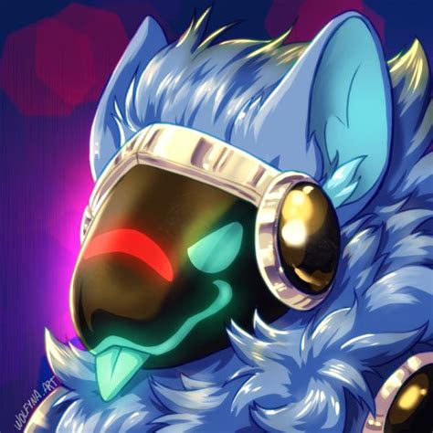 "😛" (art by me) : r/protogen