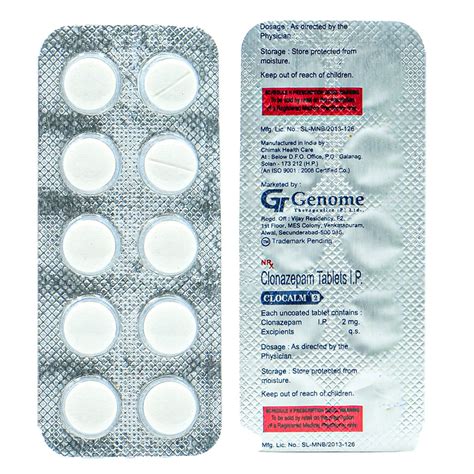 CLOCALM 2MG TABLET | Uses, Side Effects, Price | Apollo Pharmacy