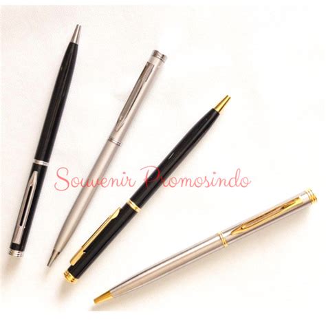 Jual Pen Metal Paku Medium /Pen Besi Stainless / Custom Logo - polos ...