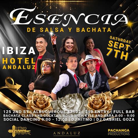 Esencia de Salsa Y Bachata, Hotel Andaluz Albuquerque (125 2nd St NW ...