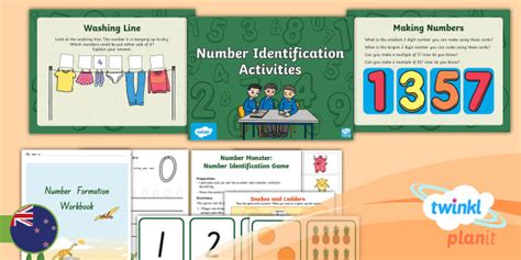Level 1 Number Identification: Supporting Activity Pack