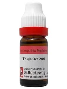 German Thuja Occ 200CH Drops 11ml [Pack of 2] | Homeopathy Single ...