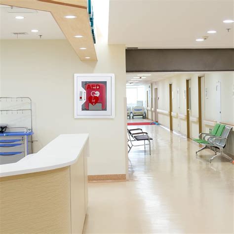 Buy AED Cabinet Metal Steel Plate Wall Mount Storage Cabinet, CMXIKJ ...