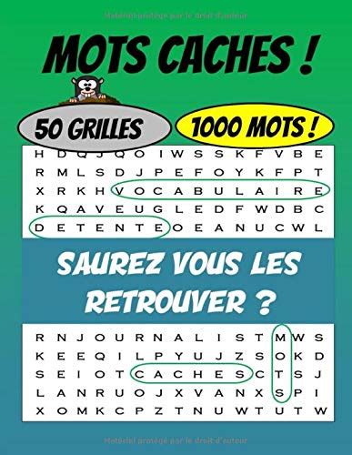 Buy MOTS CACHES ! 1000 mots, 50 grilles ! Saurez vous les retrouver ...