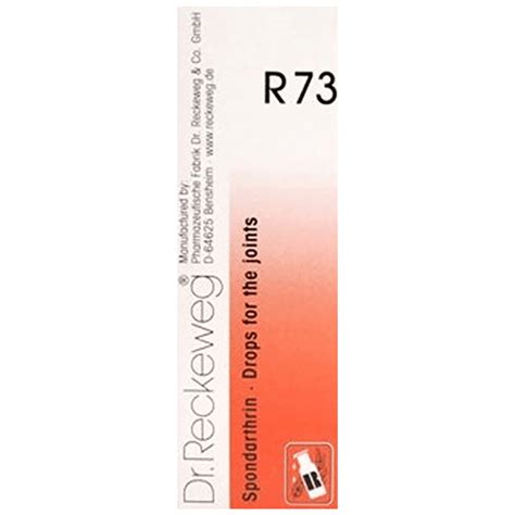 Buy Dr. Reckeweg R73 Joint Pain Drop 25% OFF | Medhomeo.com