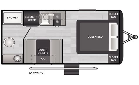 Springdale Classic Single Comfort Travel Trailers - Model 1700FQ ...