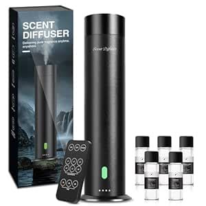 Waterless Scent Diffuser Starter Kit - 1000 Sq Ft Coverage, Hotel Scent ...