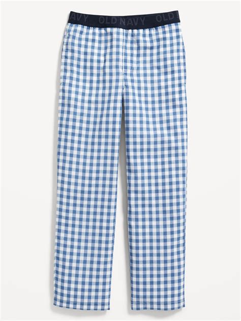 Old Navy - Straight Printed Poplin Pajama Pants for Boys multi