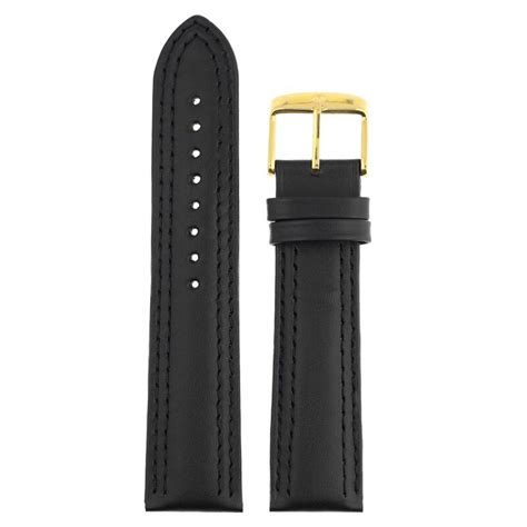 Buy Online 22 mm Black Genuine Leather Straps for Men - 1518015022g/p ...