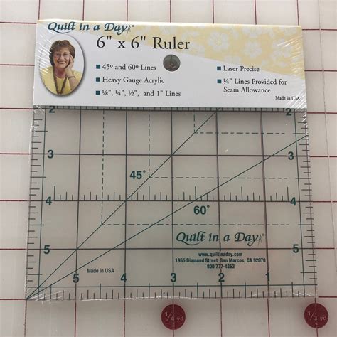 Tutorial On Using Quilt in Day Mini Ruler Set 的图像结果