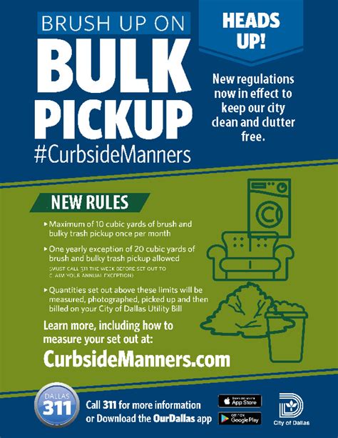 Bulk Trash Pickup Rules at Catherine Dorsey blog