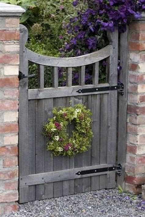 Decorative Garden Fence With Gate at Sally Patrick blog