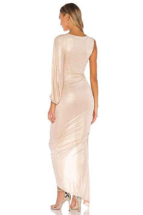 Michael Costello x REVOLVE Lacey Gown in Champagne | REVOLVE