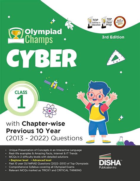 Olympiad Champs Cyber Class 1 with Chapter-wise Previous 10 Year (2013 ...