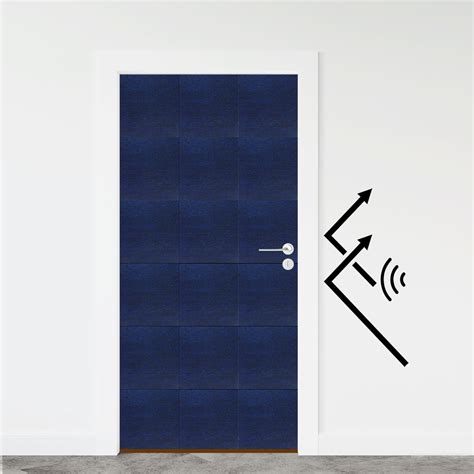 Door Soundproof Tiles | Night Blue – MMT Acoustix