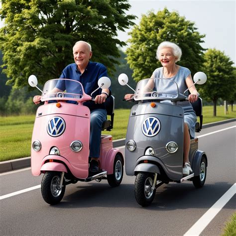 Volkswagen Hippy Van Mobility Scooters Makes You Want To Own One Right ...