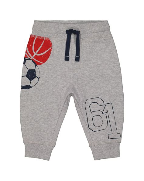 Buy Boys Joggers Football Print - Grey Online at Best Price ...