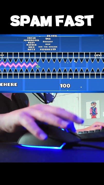 Image result for Geometry Dash Fast Spam