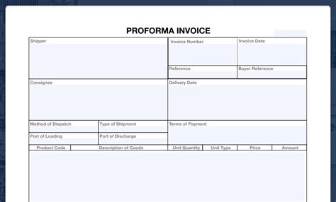 Image result for How to Create a Proforma Invoice