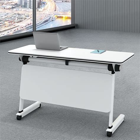 Diodceraic Mobile Desk Flip Top Mobile Training Table With India | Ubuy