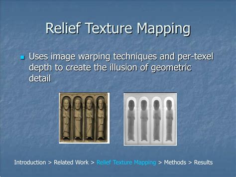 Relief Mapping Computer Graphics 的图像结果