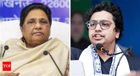 'One more chance': Mayawati accepts nephew's public apology, re-inducts ...
