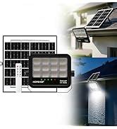 Homehop Solar Street Light Outdoor Waterproof 120 Watt LED Wireless ...