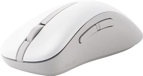 ASUS MD102 Silent Mouse Ambidextrous Optical Mouse 1600 DPI, 100% PTFE ...