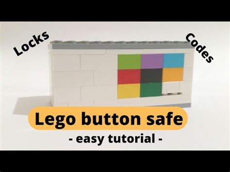 Image result for LEGO Button Safe Tutorial
