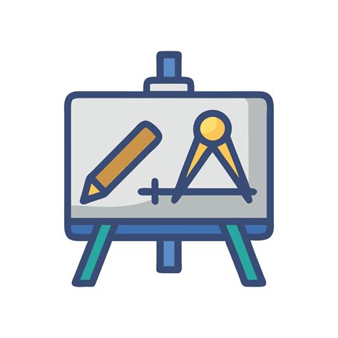 Drawing Tool Icon for Artists 54453535 Vector Art at Vecteezy