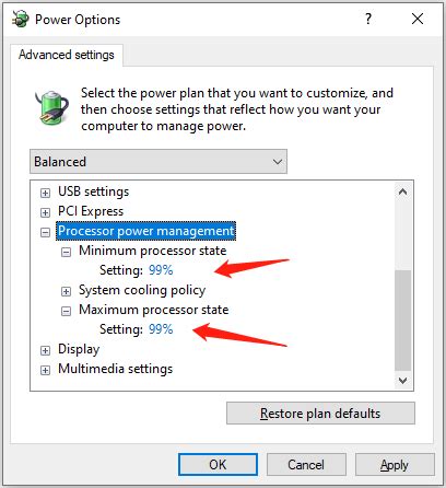 Image result for Disable Over Clock CPU
