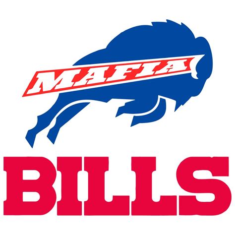 A clipart image of the Buffalo Bills logo featuring bold red and blue ...