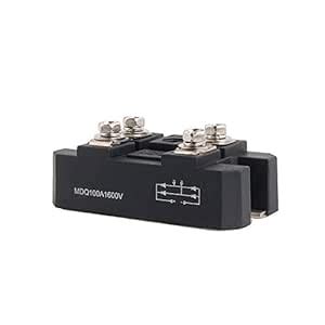 uxcell 100A 1600V Full Wave Diode Module One Phase Bridge Rectifier MDQ ...