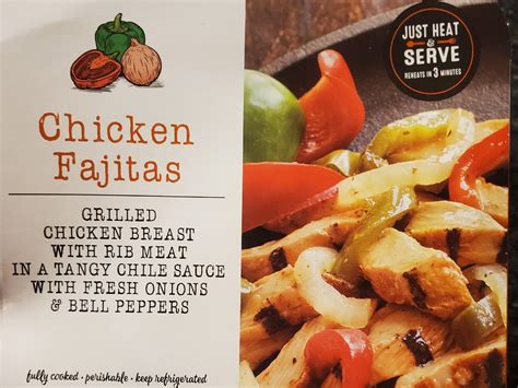 Fajitas Nutrition Facts at Henry Storms blog