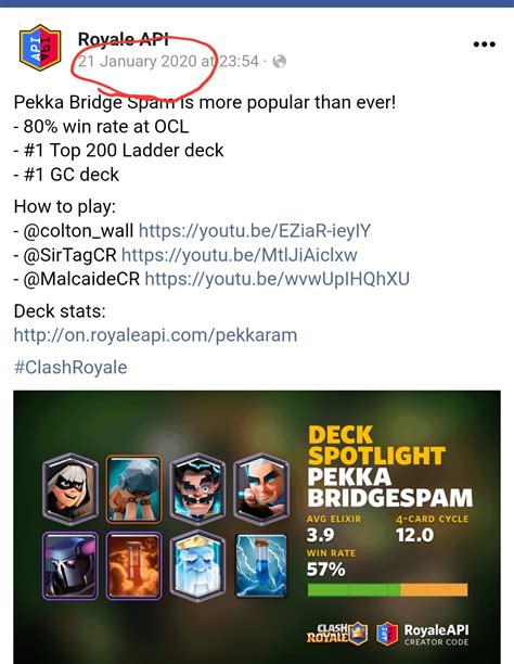 Good ol' days when Pekka Bridge Spam was OP and the meta wasn't that ...