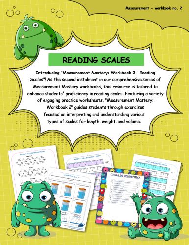 Measurement Mastery 2 - Reading Scales | Workbooks | Math Center